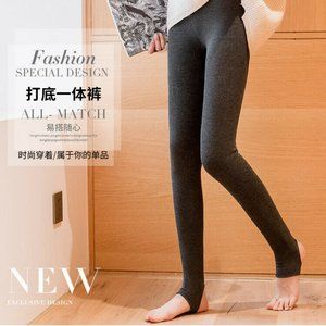 [NWOT] Winter Warm Women Leggings Pants Thick Thermal Slim Color Black Size XS